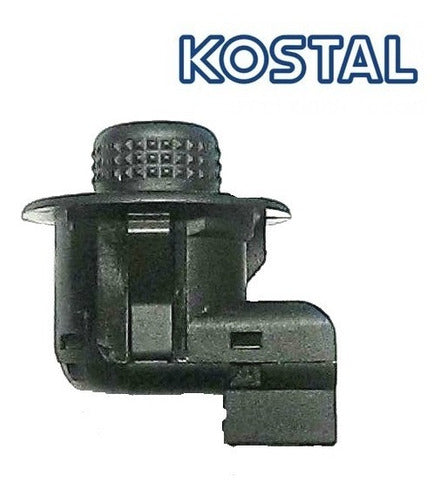 Botão Retrovisor Gol Bola G2 Escort Santana C/ Plug Conector