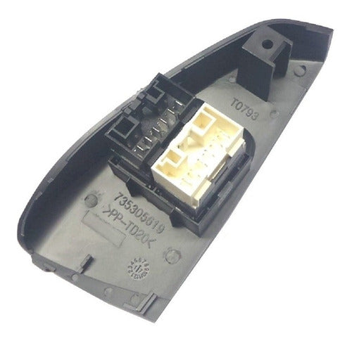 Par Botão Vidro Elétrico Palio 2001/14 Fire Porta Dianteira