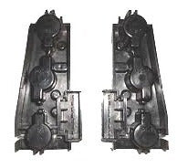 Par Suporte Guia Para Choque New Civic 2008/2011 Dianteiro