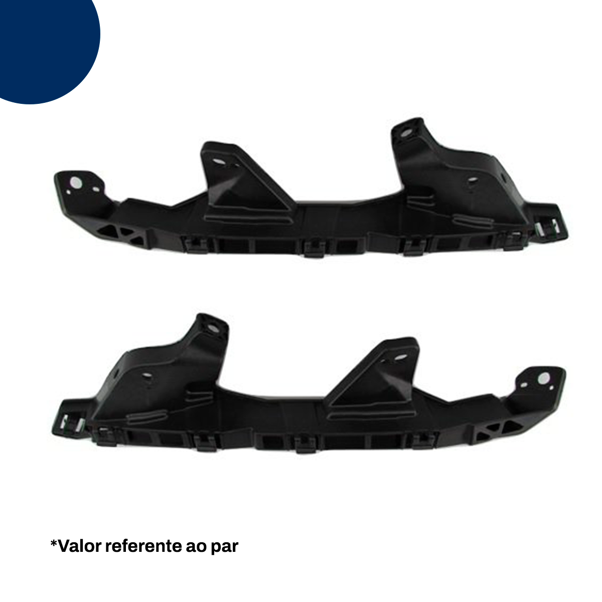 PAR SUPORTE FAROL HONDA CITY 2015/2017