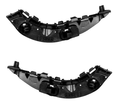 Par Suporte Guia Para Choque New Civic 2008/2011 Dianteiro