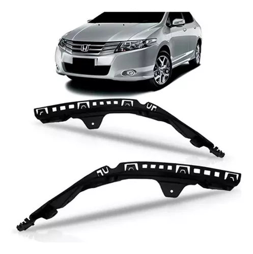 PAR SUPORTE FAROL HONDA CITY 2010/2014