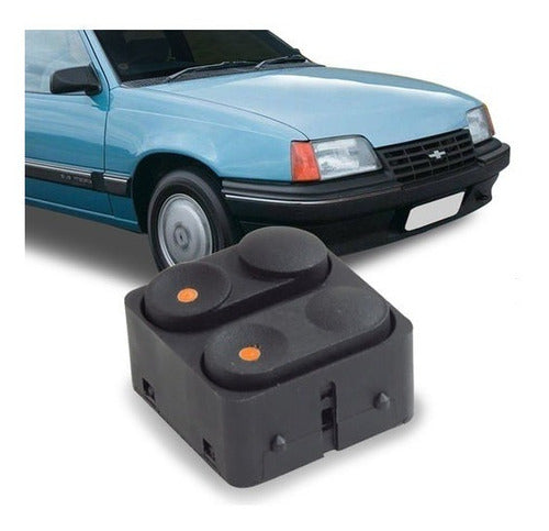 Botão Vidro Elétrico Kadett / Ipanema  Duplo Esquerdo
