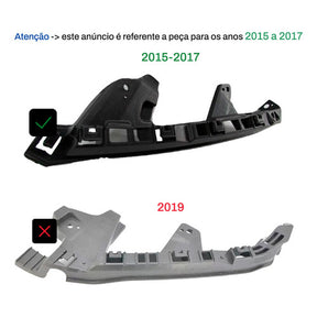 PAR SUPORTE FAROL HONDA CITY 2015/2017