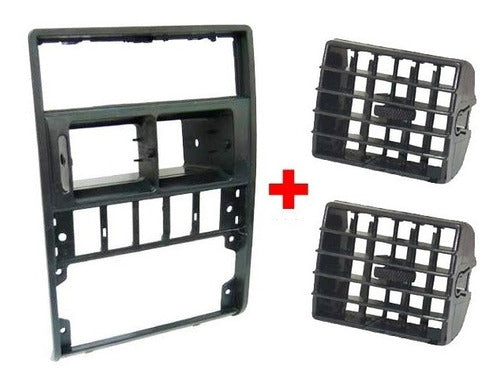 Moldura Central Painel Gol Bola + 2 Difusores Sem Mecanismo