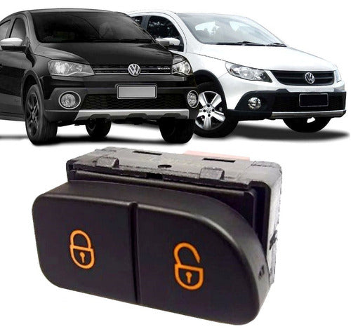 Botão Trava Eletrica Gol G5 Saveiro Original V W