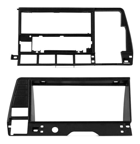 Kit Moldura Painel Santana 85/90 Quantum 86/91 2 Peças
