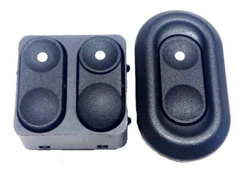 Par Interruptor Vidro Elétrico Kadett 98 96 95 93 Ipanema Gm